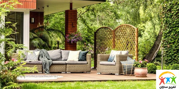 میز و صندلی ویلایی آلومینیومی