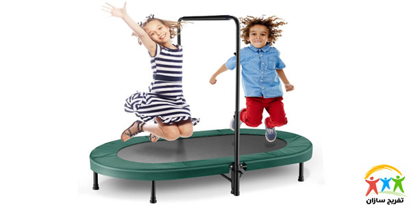 کاهش استرس و اضطراب کودک با ترامپولین
