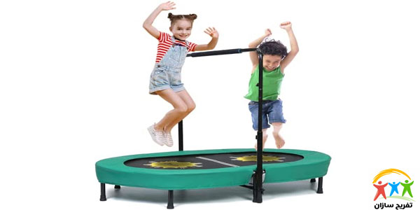 تقویت سیستم ایمنی کودک با ترامپولین