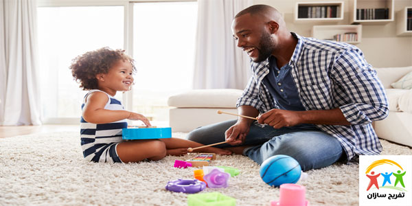 تأثیرات بازی در کودکان با تجهیزات بازی