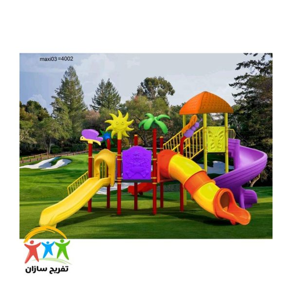 تاب و سرسره پارکی مدل ۴۰۰۲