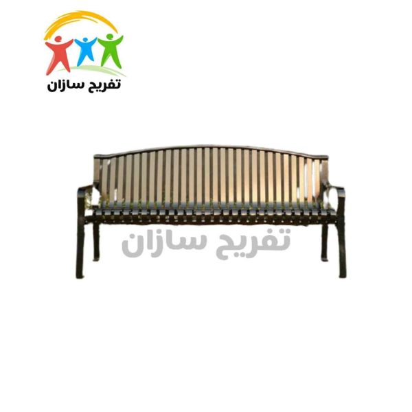 نیمکت فلزی پارکی کد TS-201