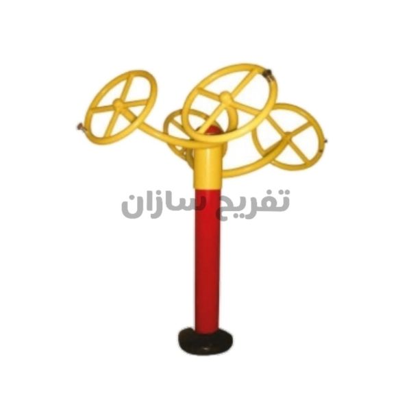دستگاه بدنسازی چهار فرمان پارکی - کد 407